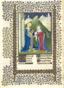Les Belles Heures de Jean de France, Heures de la Vierge, Fol. 42v