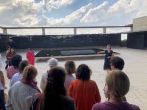 Marián López en Saxum Visitor Center