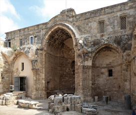 Crusader Church of Saint Anne in Sepphoris. Photo: Wikipedia