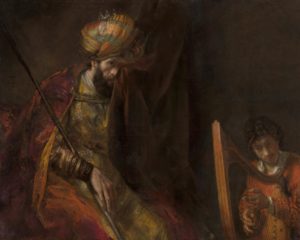 Saul and David, Rembrandt