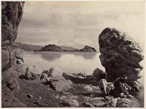 En el Mar Rojo, cerca de Ezion-Geber, puerto del rey Salomón, por Frank Mason Good