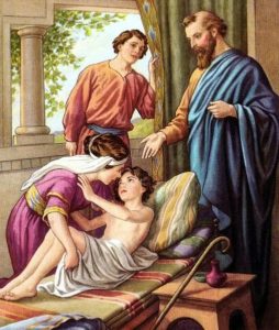 Elisha Raising Shunammites Son